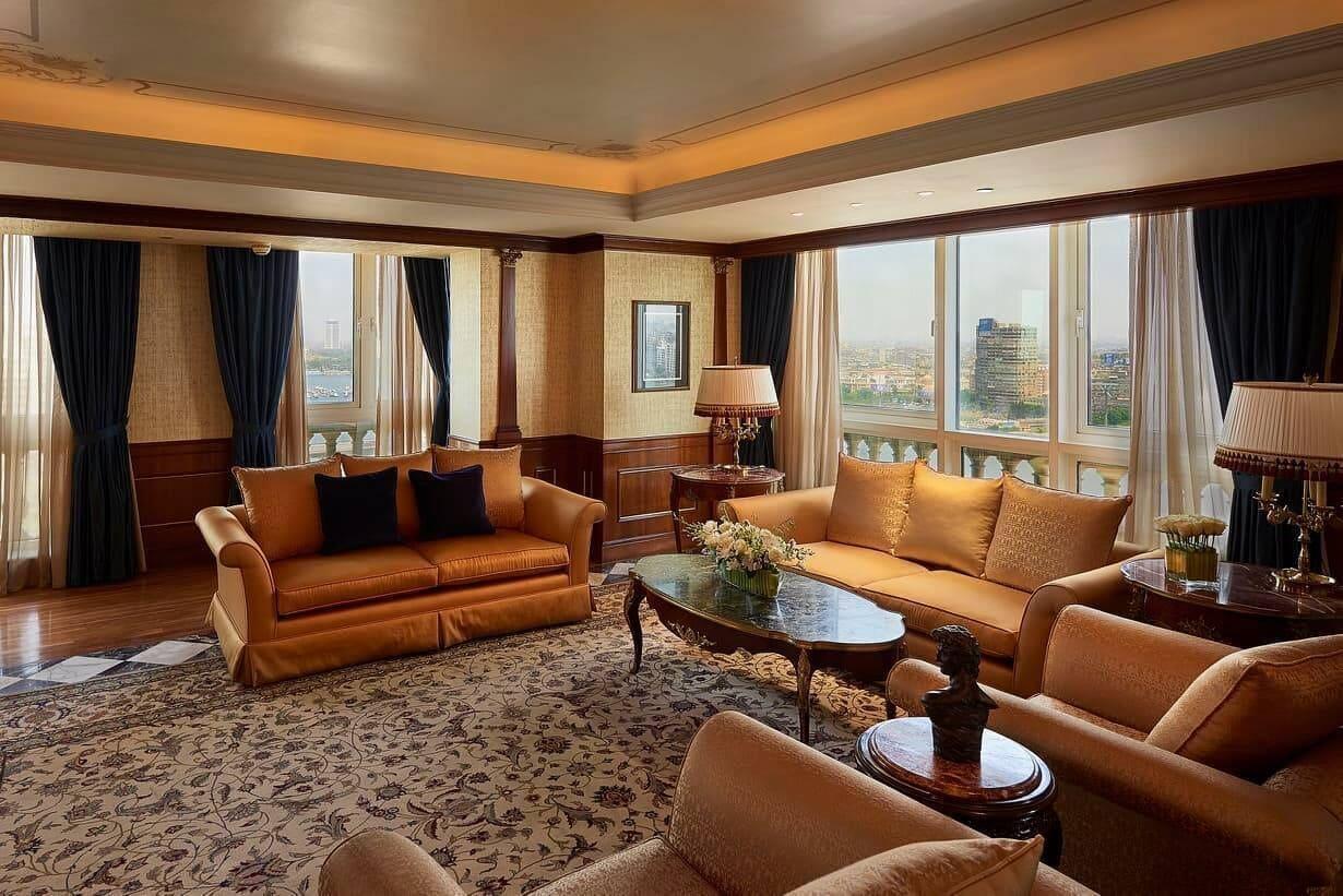 Four Seasons Cairo At The First Residence Giza Zewnętrze zdjęcie A suite at the Four Seasons Hotel, Cairo