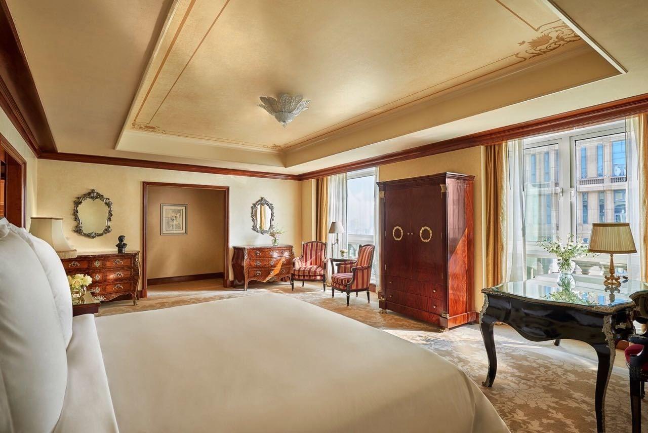 Four Seasons Cairo At The First Residence Giza Zewnętrze zdjęcie A bedroom at the hotel