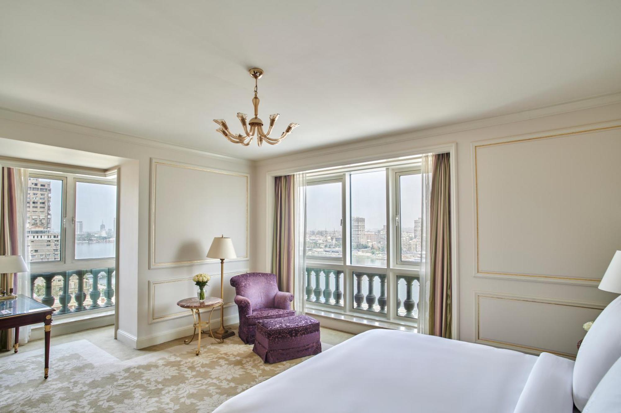 Four Seasons Cairo At The First Residence Giza Zewnętrze zdjęcie A bedroom at the hotel