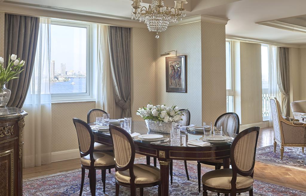 Four Seasons Cairo At The First Residence Giza Zewnętrze zdjęcie Dining room